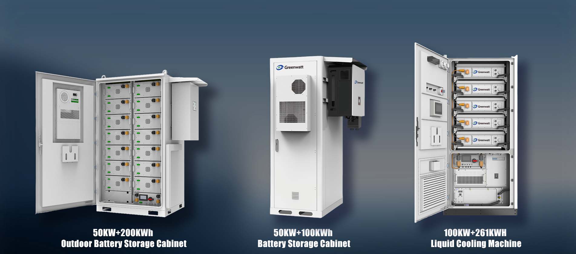 Sistema de almacenamiento de energía de 30 kW, 50 kW y 100 kW