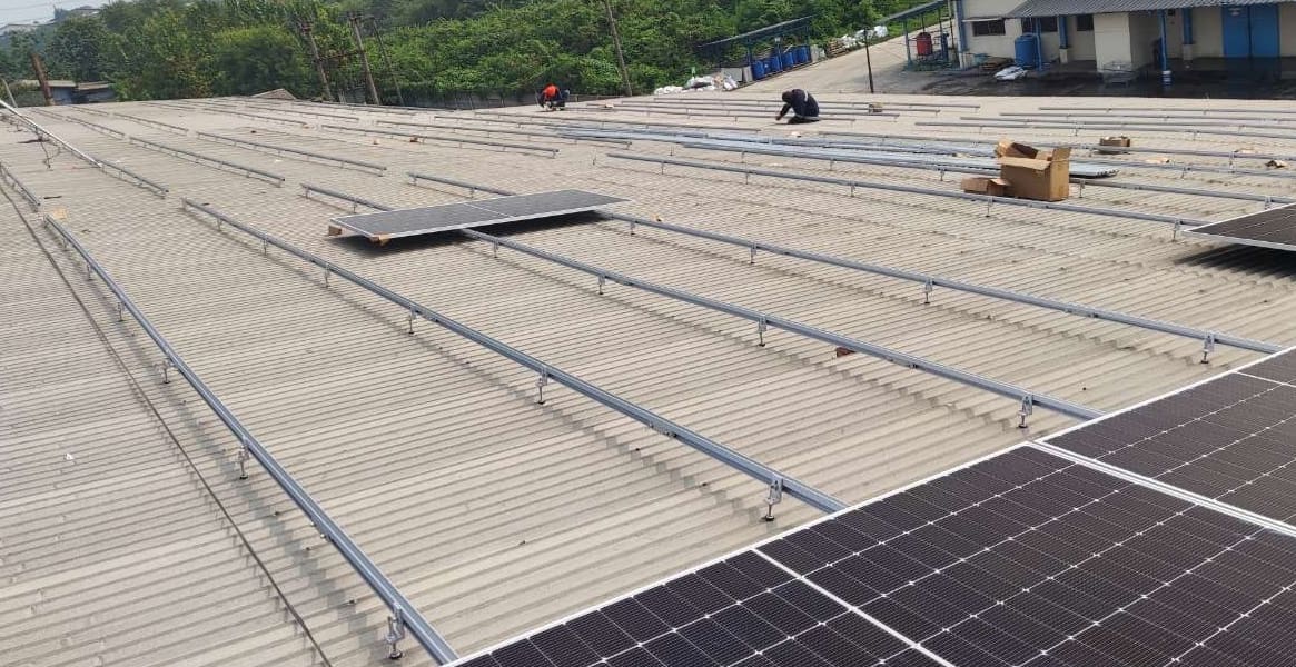 industrial solar panel system 